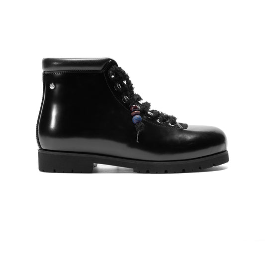 CRICLE CAGE CARABO BOOT – GLOSS BLACK