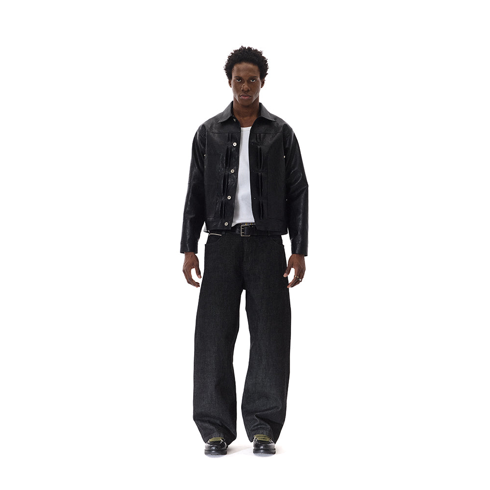 RED SELVEDGE RAW DENIM THIRD CUT