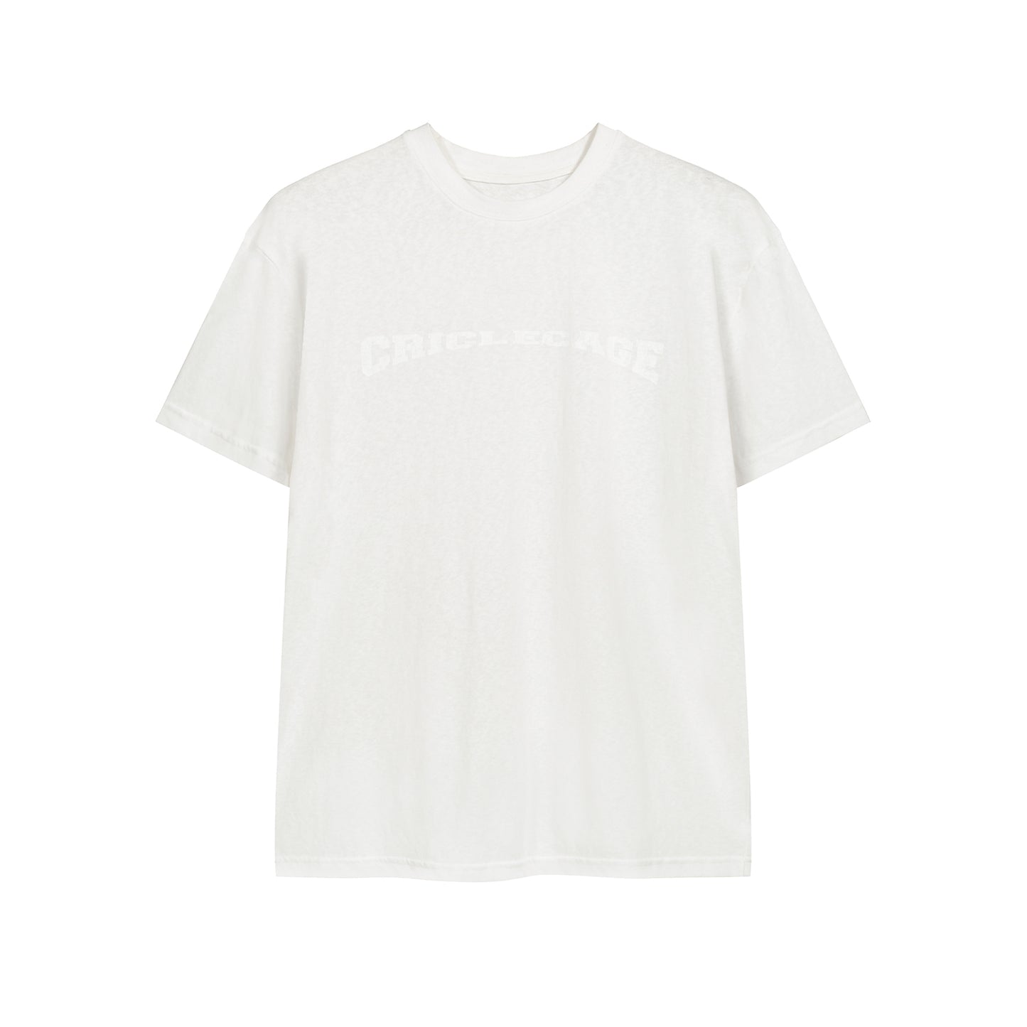ULTRA THIN PRINTED LINEN BOX TEE