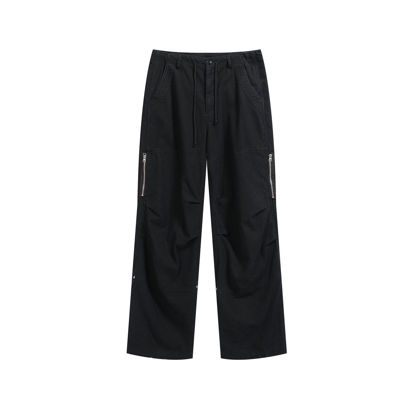 WASH OUT ZIP BAGGY CARGO PANT