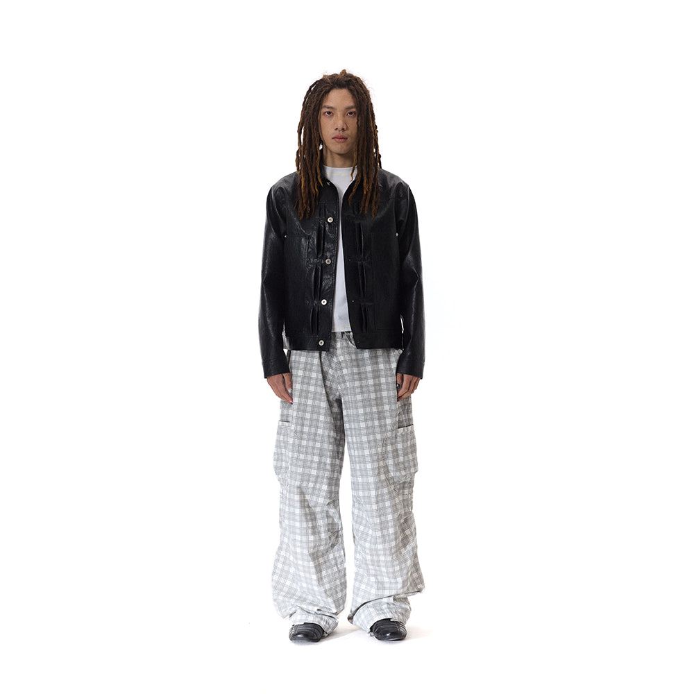 PLAID CARGO PANT RIPSTOP