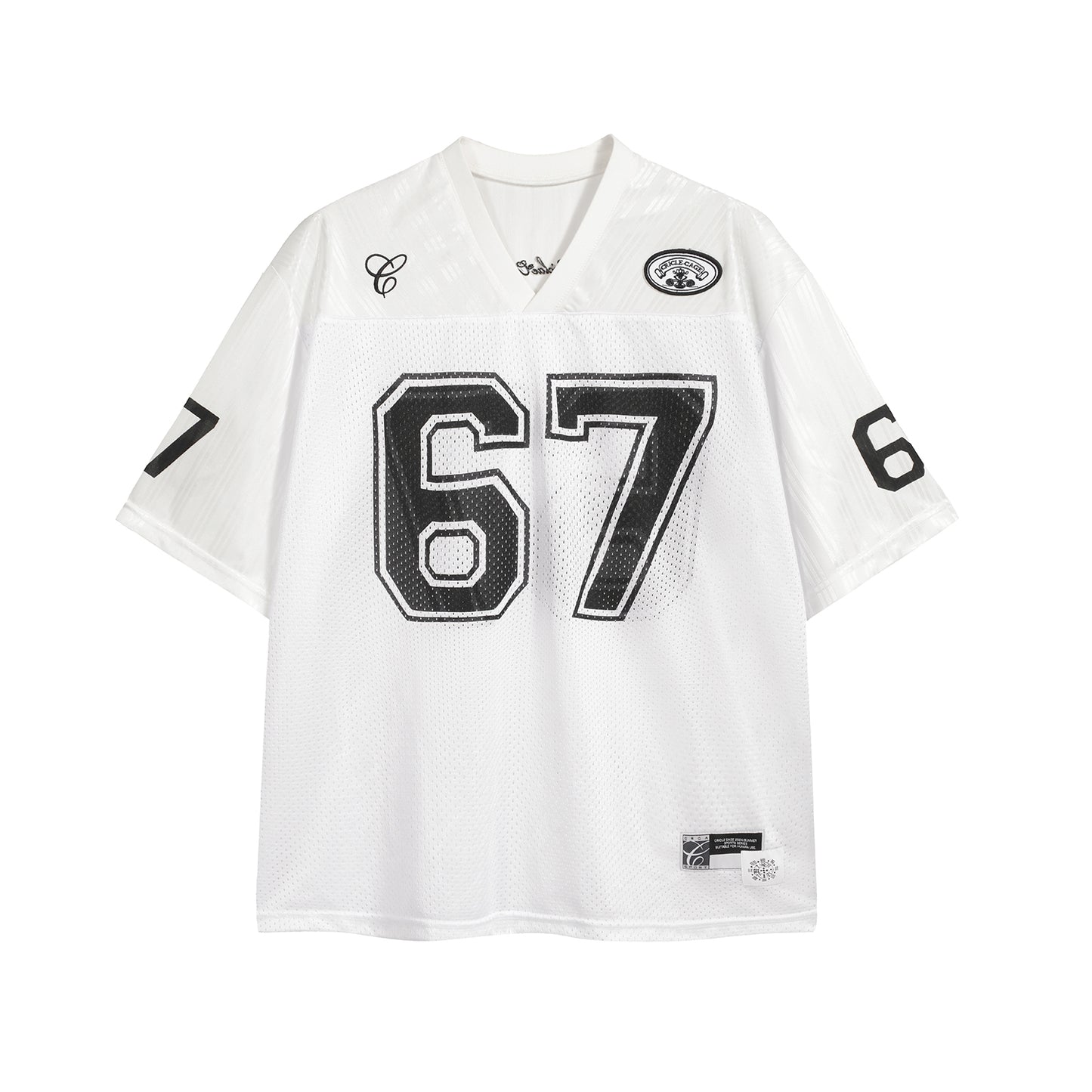 PRINT MESH FABRIC JERSEY