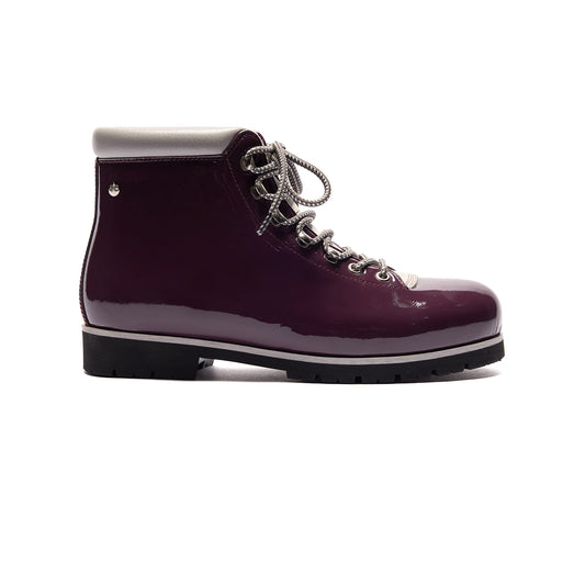 CRICLE CAGE CARABO BOOT – DARK PURPLE