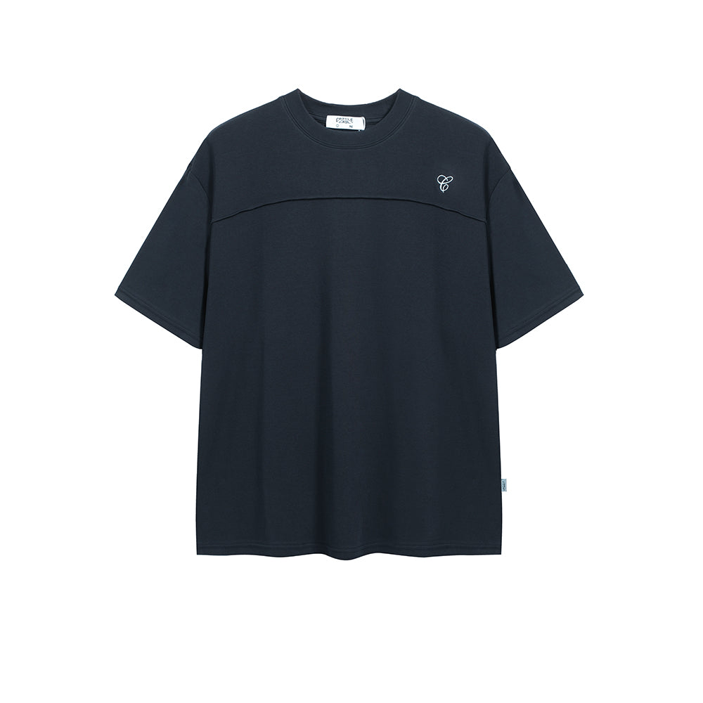SINGLE PLEAT BOXY TEE