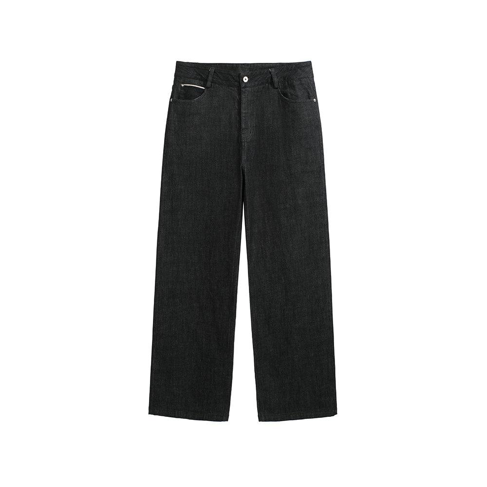 RED SELVEDGE RAW DENIM THIRD CUT