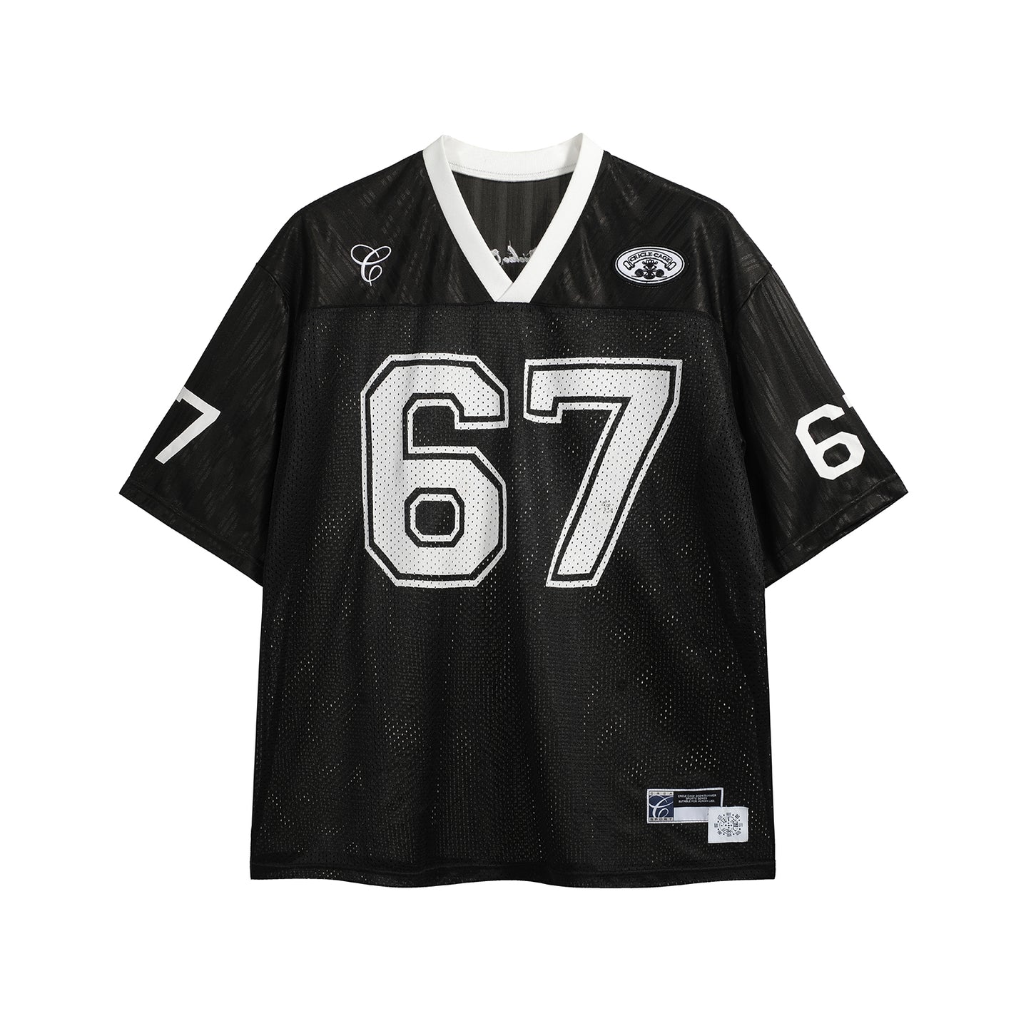 PRINT MESH FABRIC JERSEY