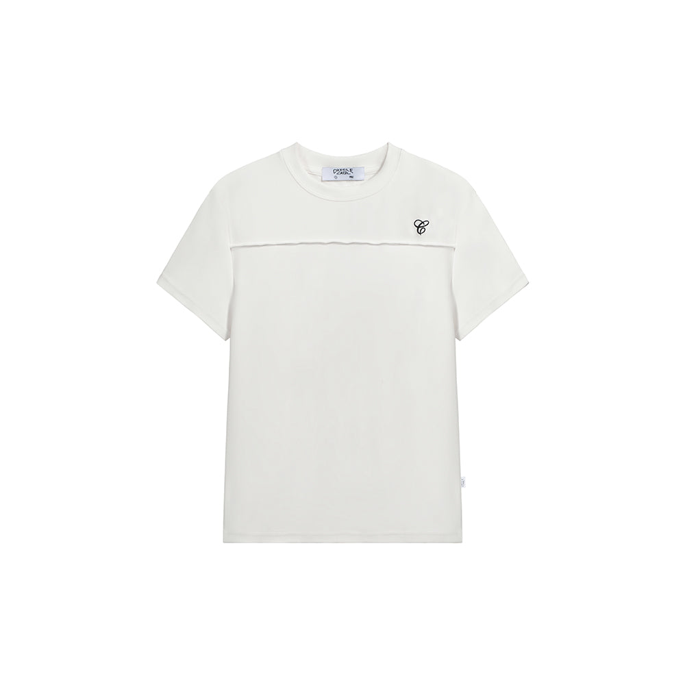 SINGLE PLEAT SLIM TEE
