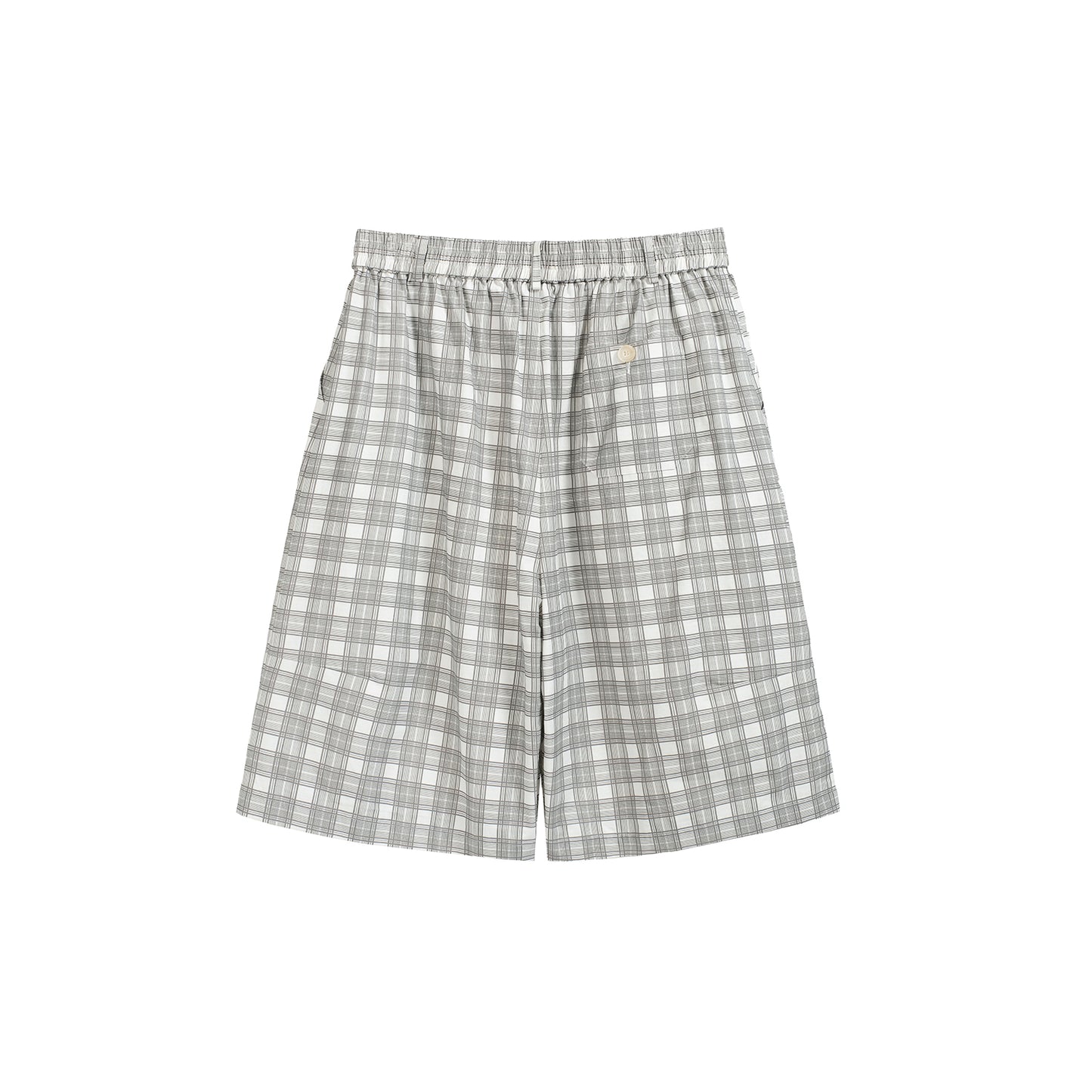 PLAID BAGGY SHORTS
