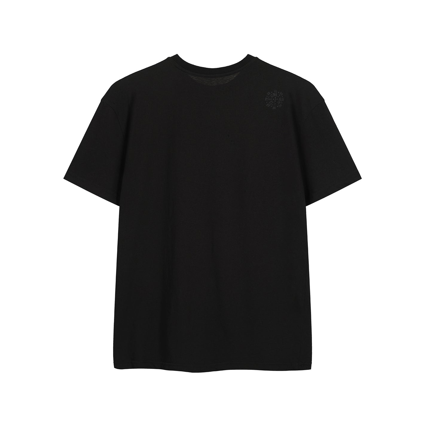 ULTRA THIN PRINTED LINEN BOX TEE