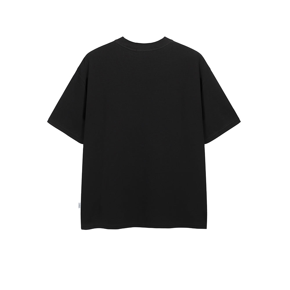 SINGLE PLEAT BOXY TEE