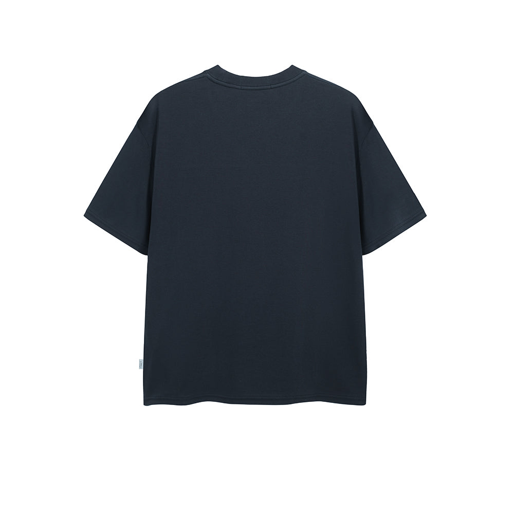 SINGLE PLEAT BOXY TEE