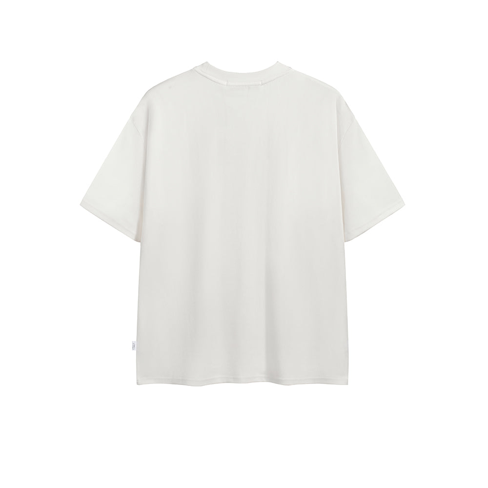 SINGLE PLEAT BOXY TEE