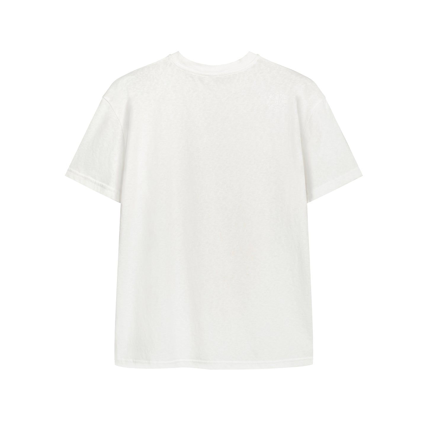 ULTRA THIN PRINTED LINEN BOX TEE