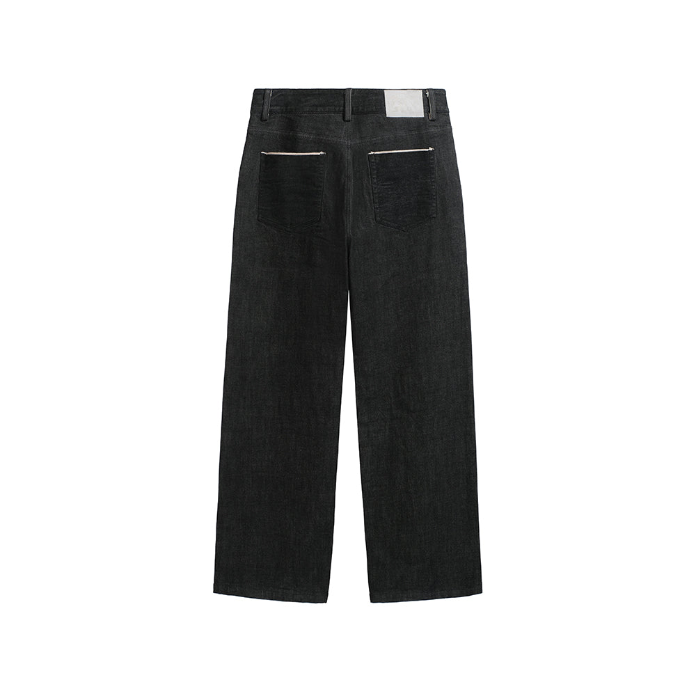 RED SELVEDGE RAW DENIM THIRD CUT