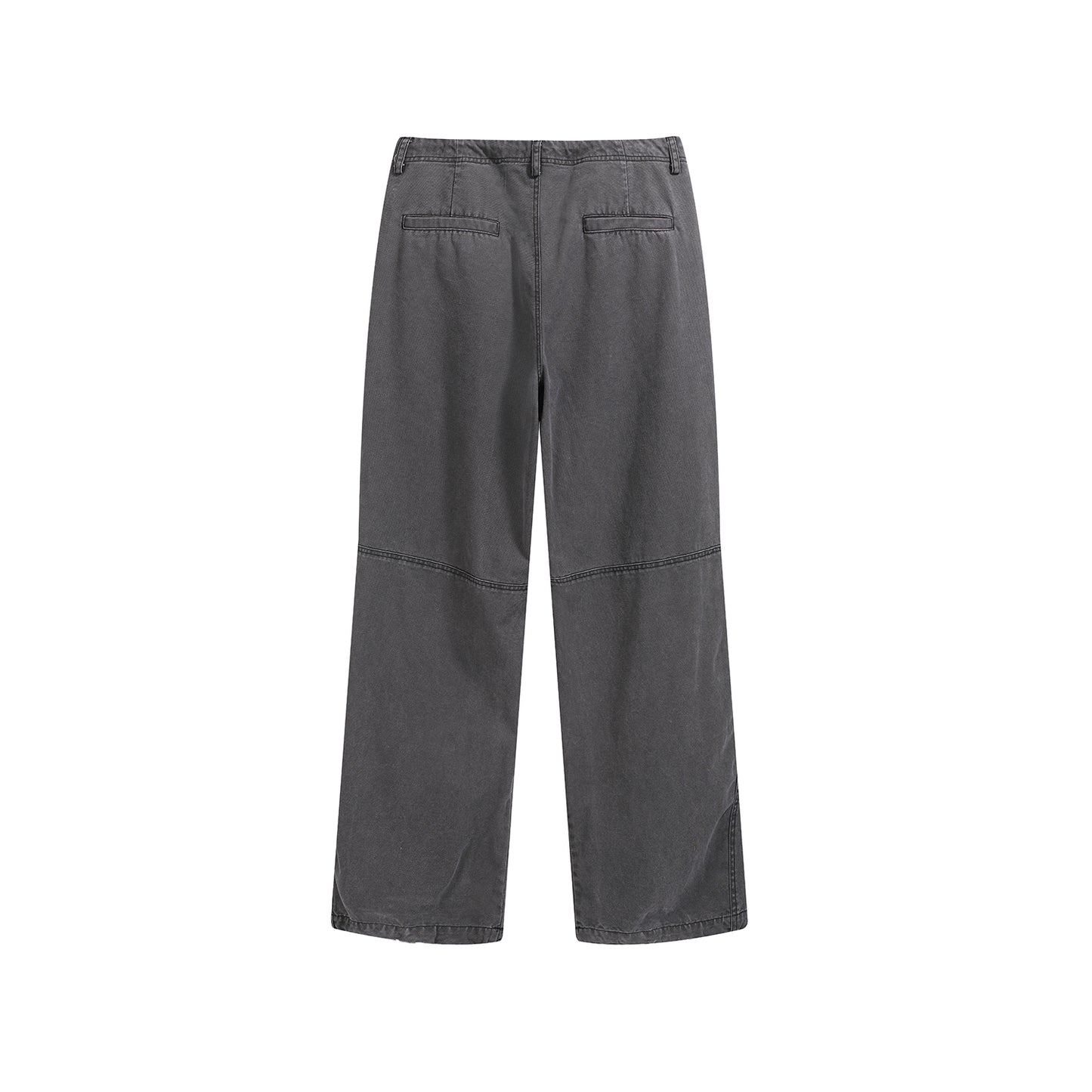 WASH OUT ZIP BAGGY CARGO PANT