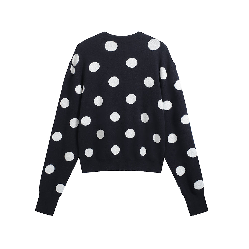 POLKA CARDIGAN
