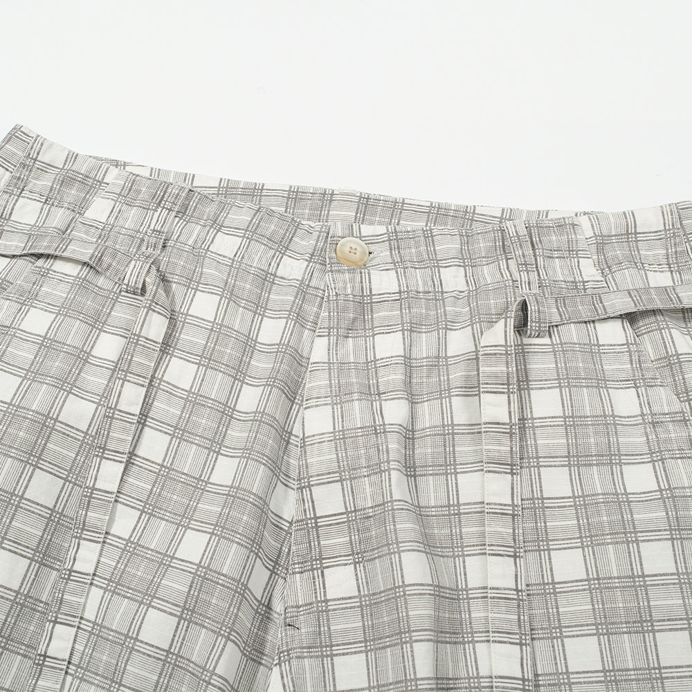 PLAID CARGO PANT RIPSTOP