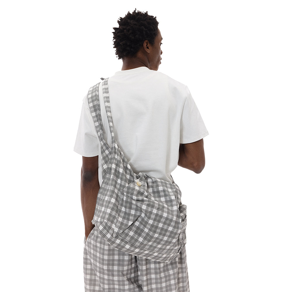 CUSTOM PLAID SLING BAG