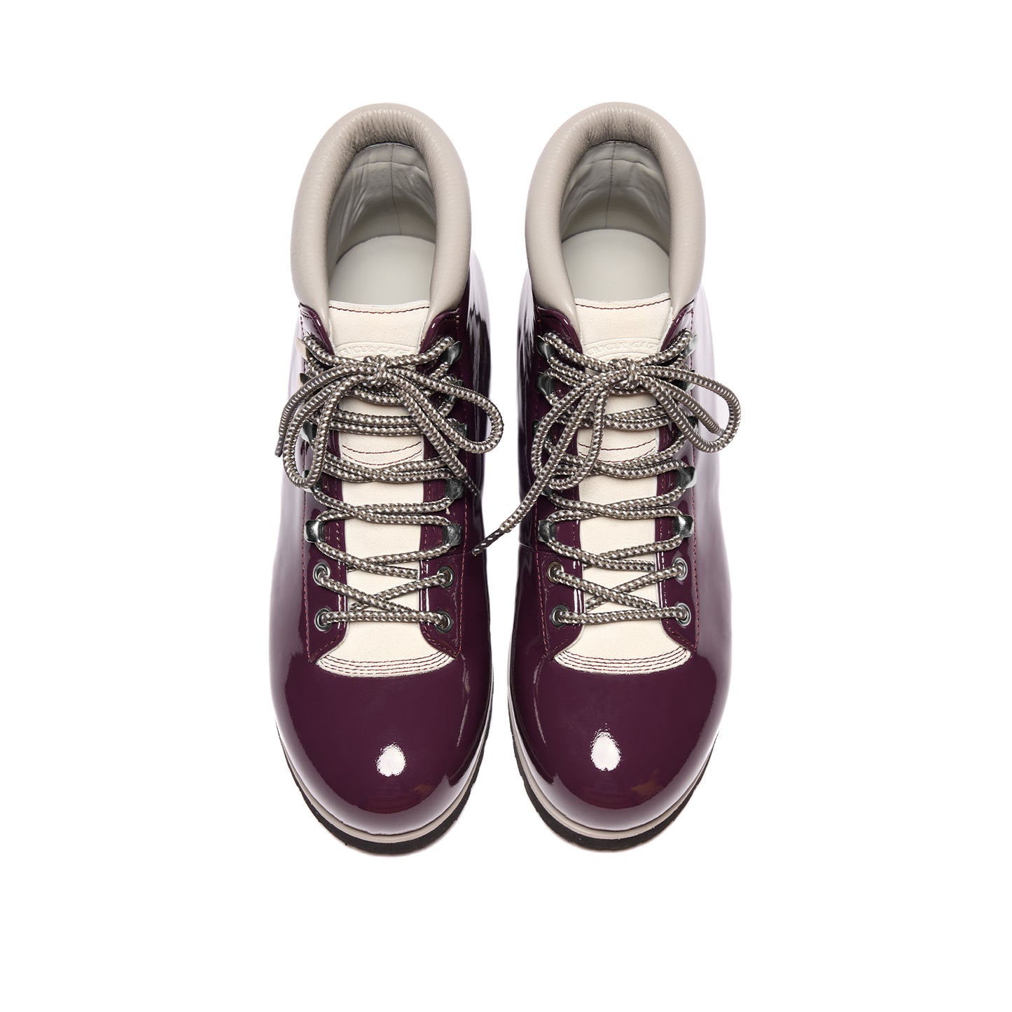 CRICLE CAGE CARABO BOOT – DARK PURPLE