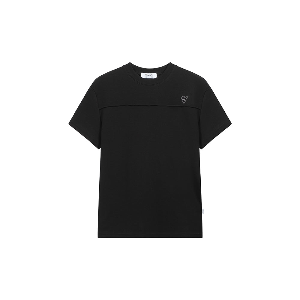 SINGLE PLEAT SLIM TEE