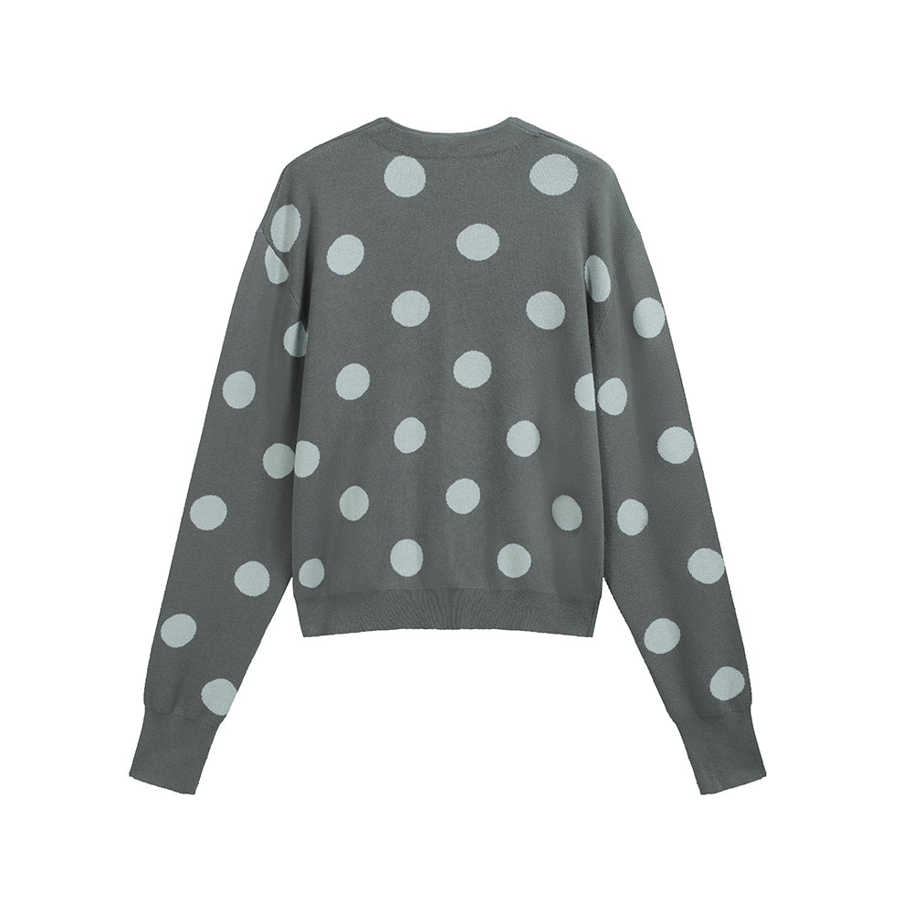 POLKA CARDIGAN