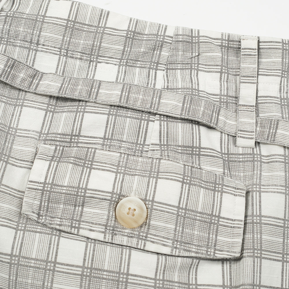 PLAID CARGO PANT RIPSTOP
