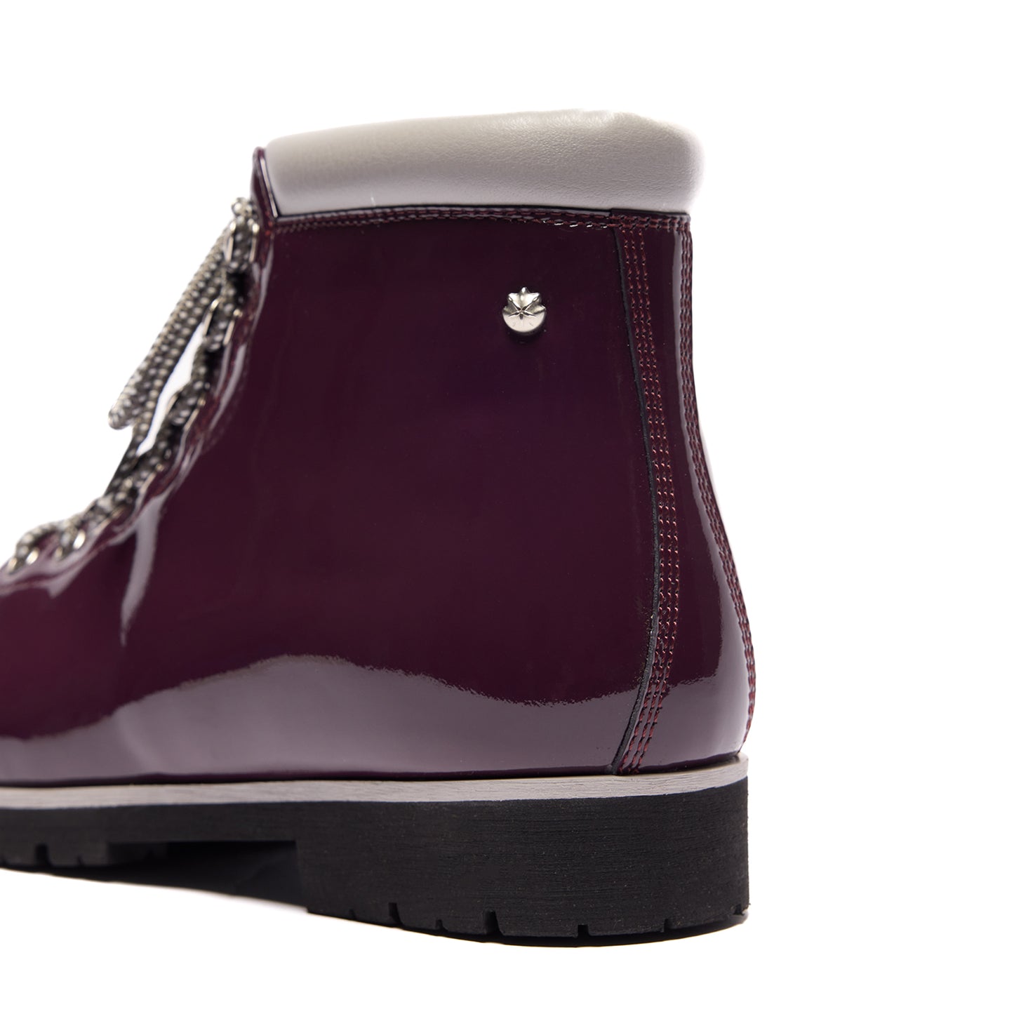 CRICLE CAGE CARABO BOOT – DARK PURPLE