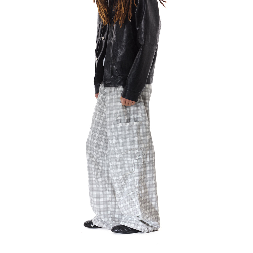 PLAID CARGO PANT RIPSTOP