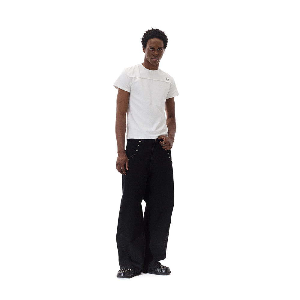SINGLE PLEAT SLIM TEE