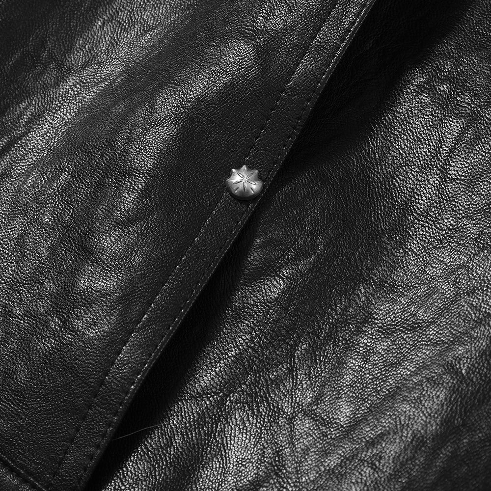FAUX LEATHER MINI JACKET