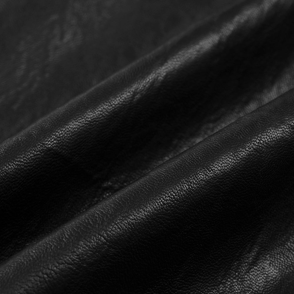 FAUX LEATHER MINI JACKET