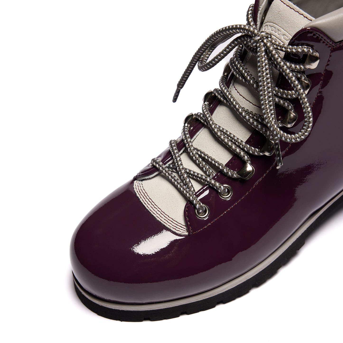 CRICLE CAGE CARABO BOOT – DARK PURPLE