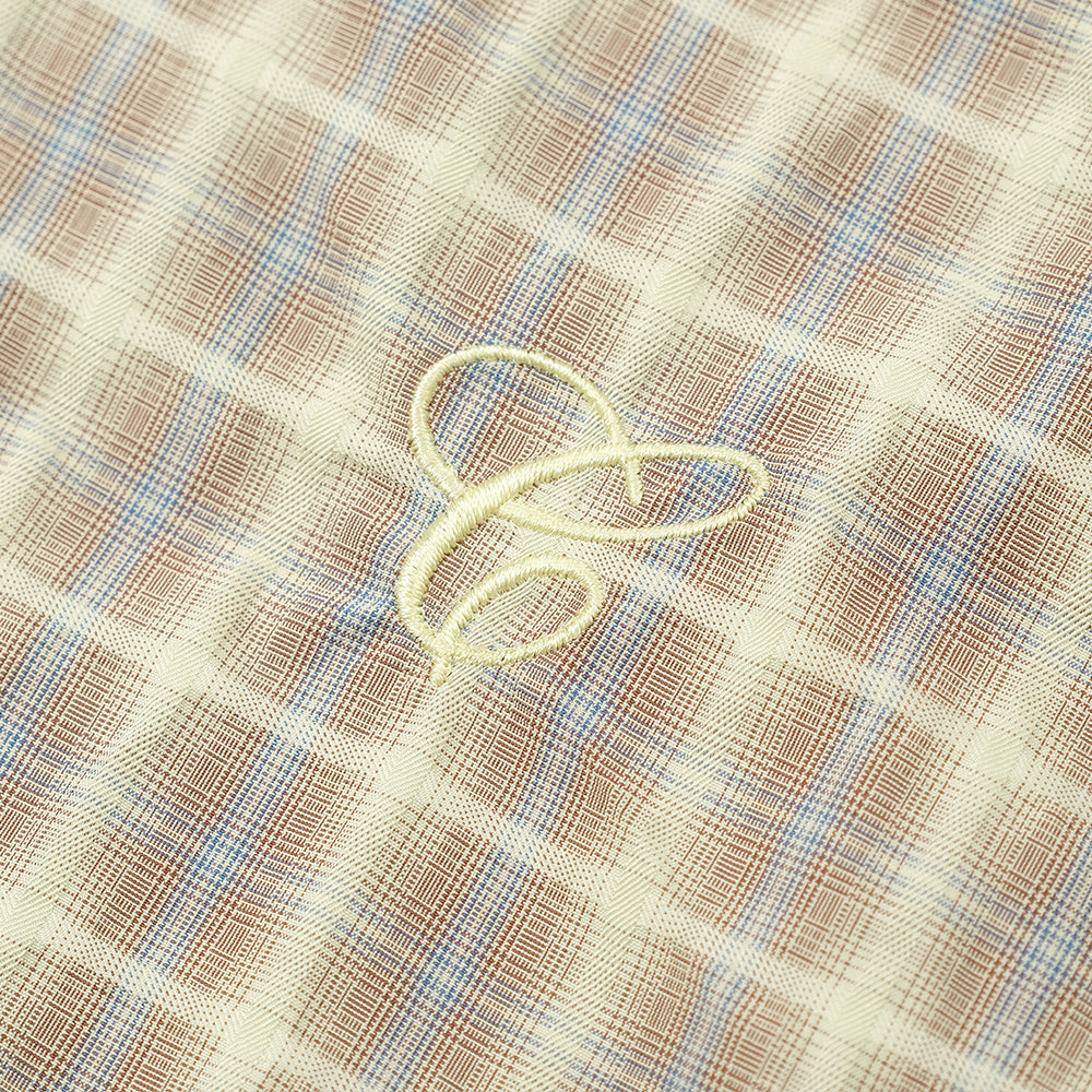 PLAID ZIPPED JACKET