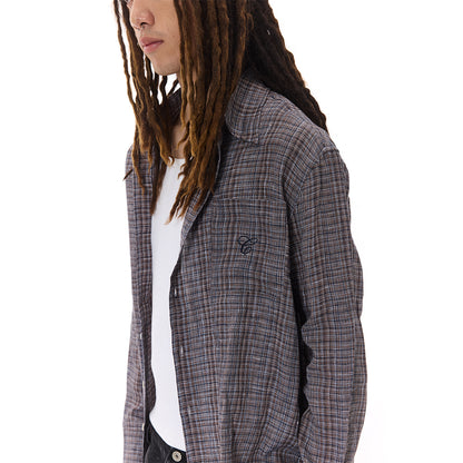 LINEN BAZAAR CHECK SHIRT