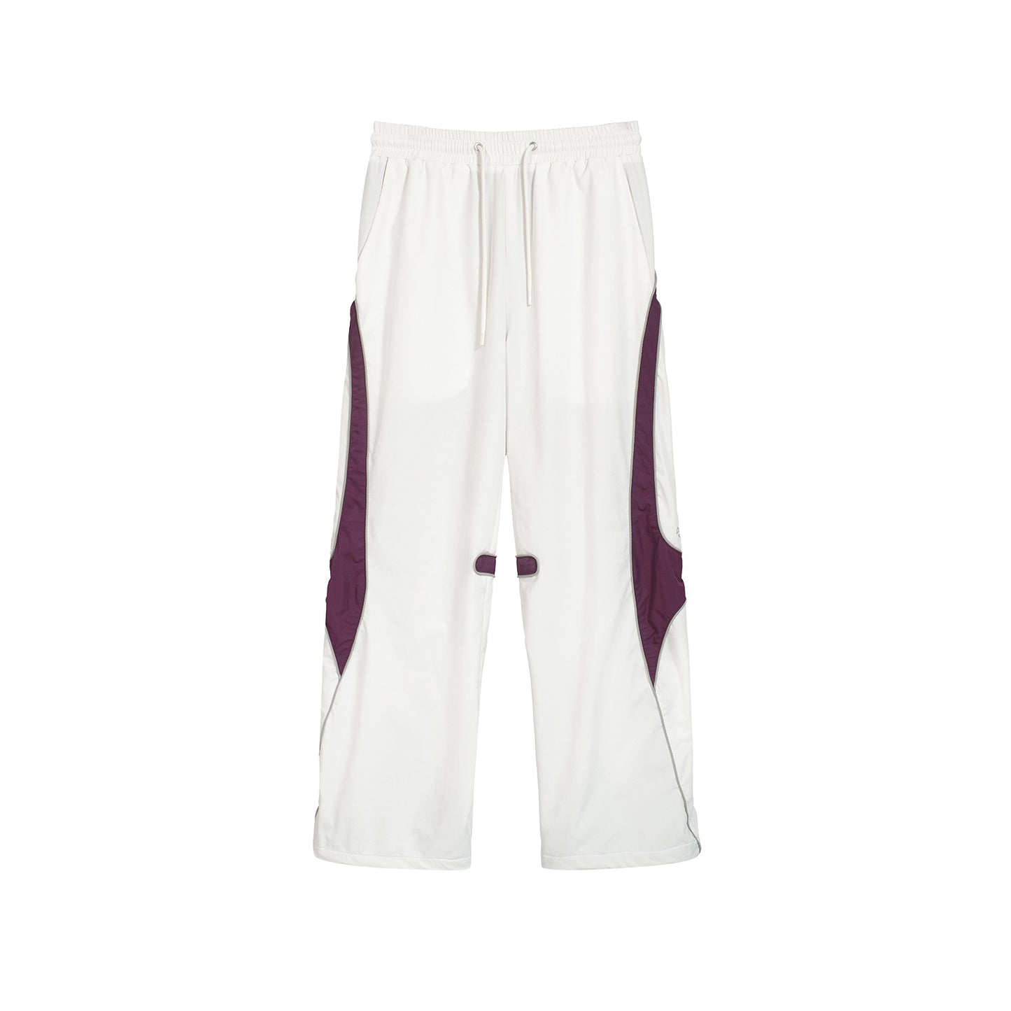 COLOR-BLOCKED SPORT TROUSERS WITH 3D CUTTING