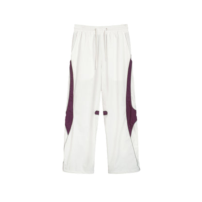 COLOR-BLOCKED SPORT TROUSERS WITH 3D CUTTING