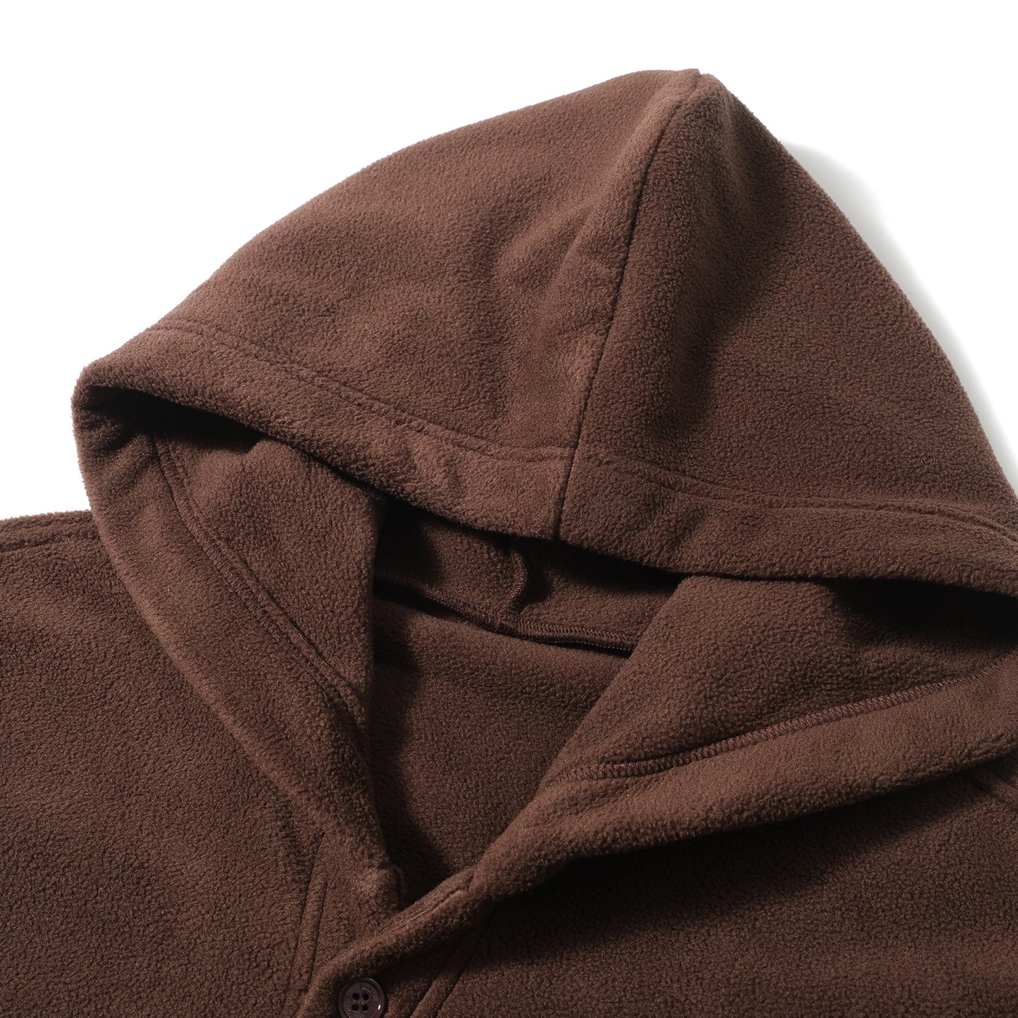 FRAYED COLLAR ETHNIC NOMADIC STYLE CARDIGAN HOODIE