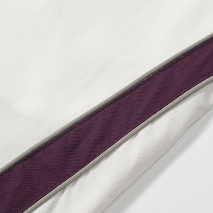 COLOR-BLOCKED SPORT TROUSERS WITH 3D CUTTING