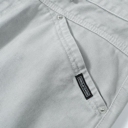 LIGHT GREY WASHED DENIM PANTS