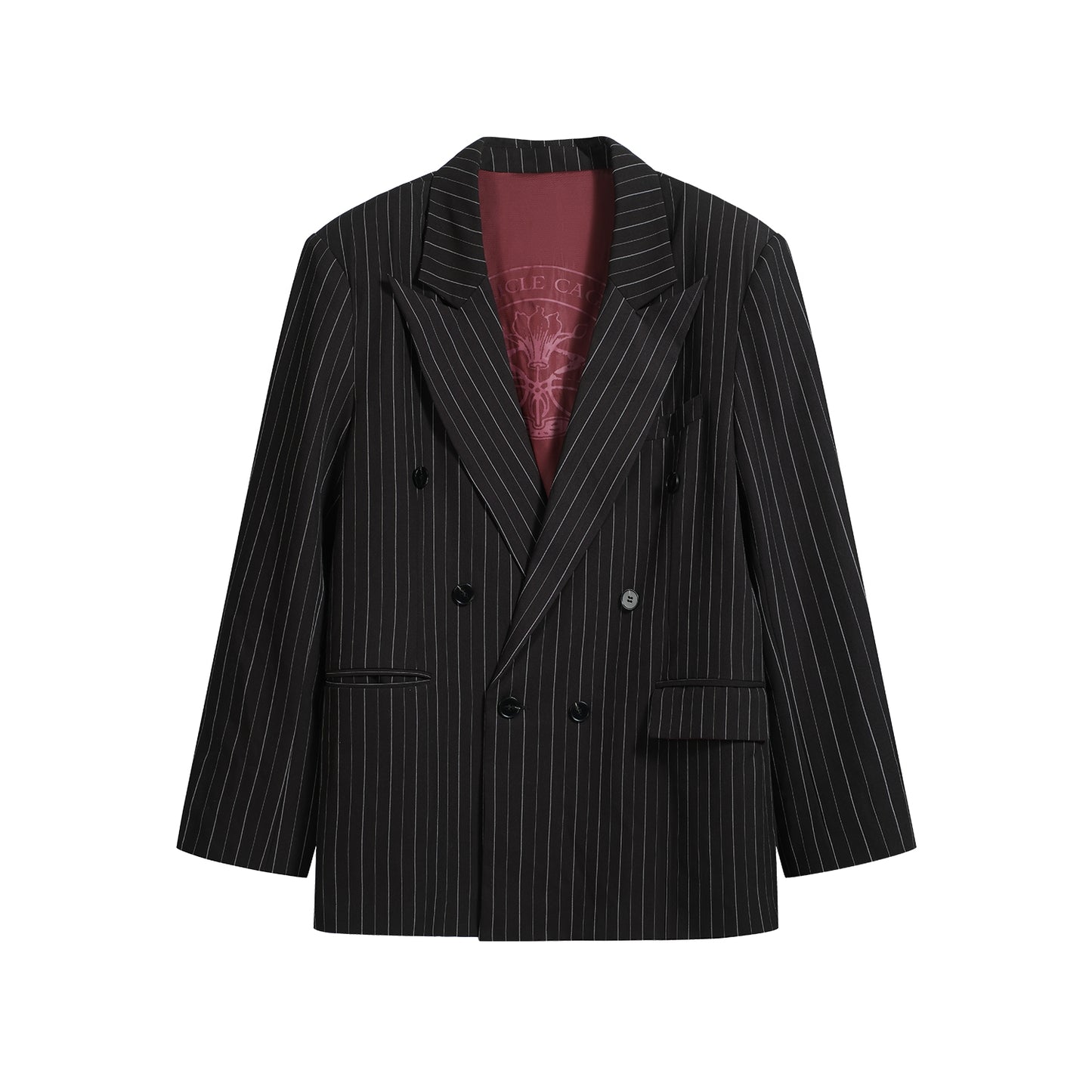 DOUBLE STRIPED POWER SUIT