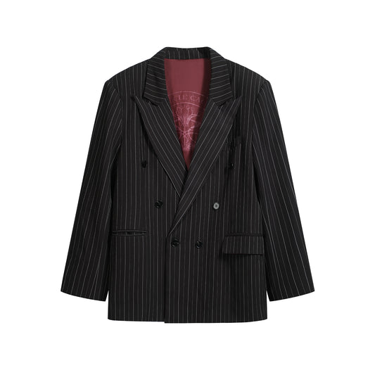 DOUBLE STRIPED POWER SUIT