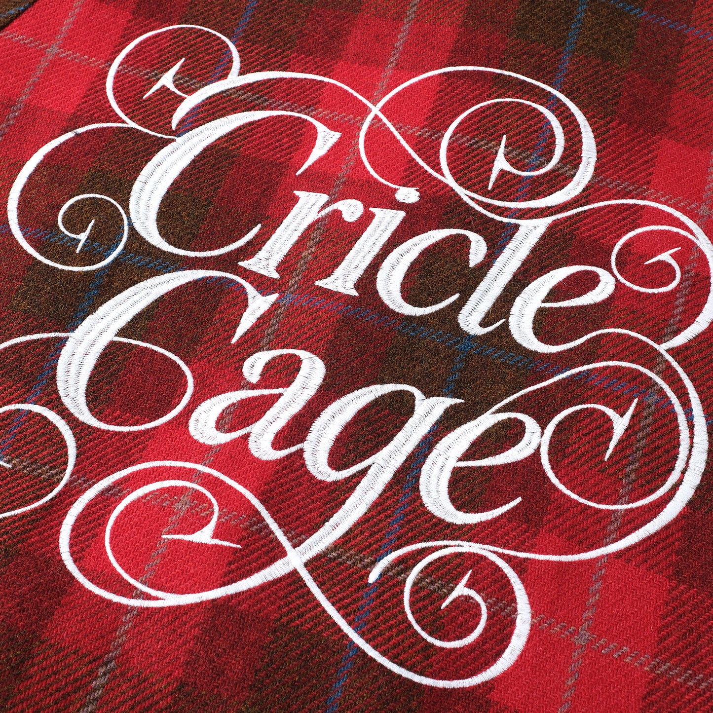 SCOTTISH RED TARTAN WOOL SAFARI JACKET