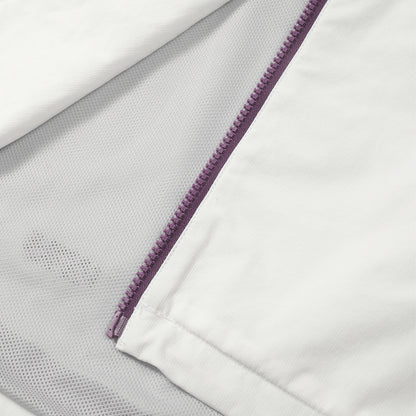 COLOR-BLOCKED SPORT JACKET WITH 3D CUTTING