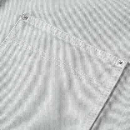 LIGHT GREY WASHED DENIM JACKET