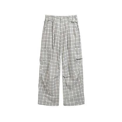 PLAID CARGO PANT RIPSTOP