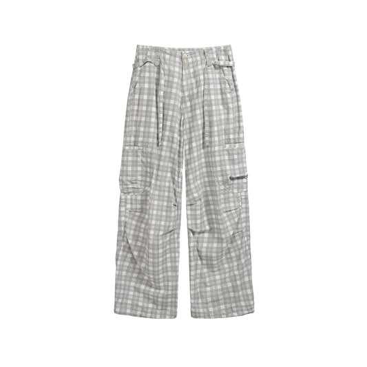 PLAID CARGO PANT RIPSTOP