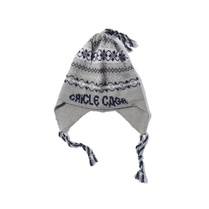 WOOL FAIR ISLE EARFLAP HAT