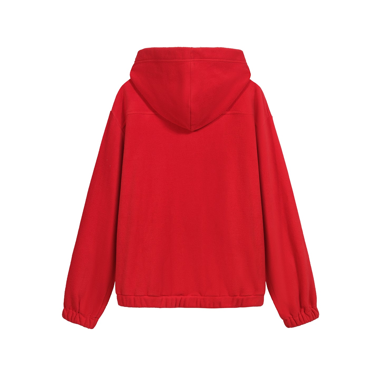 FRAYED COLLAR ETHNIC NOMADIC STYLE CARDIGAN HOODIE