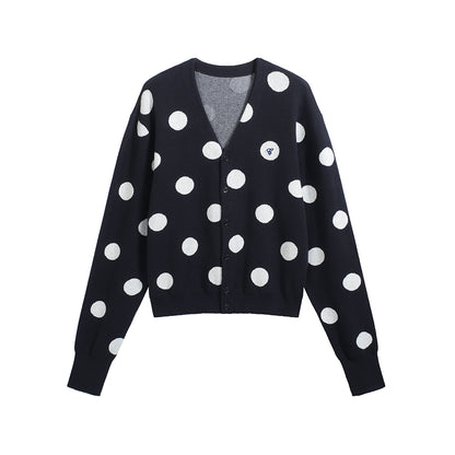 POLKA CARDIGAN
