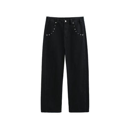 METAL RIVETS BOOT CUT